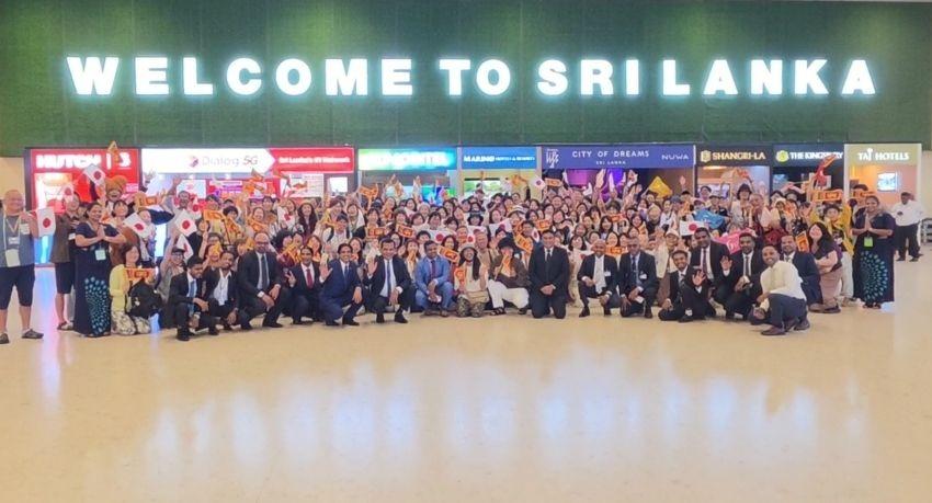 Special Japanese Delegation Lands in Sri Lanka